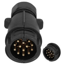 12V Anhängerstecker EU 13-polig Wohnwagen-Kabelbaum Anhängerkupplungssteckdose Stecker f26