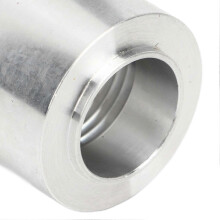 Raccord à souder en aluminium pour réservoir à carter sec avec filetage femelle BSP 1/2 po