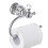 Modern Brass Bathroom Accessory – Crystal Chrome TP Holder 1