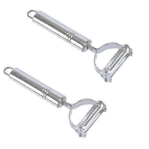 Professional Potato Peeler - Stainless Steel (Silver 1pc) 1