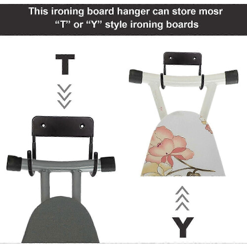 Wall Mount Ironing Board & Iron Holder 1