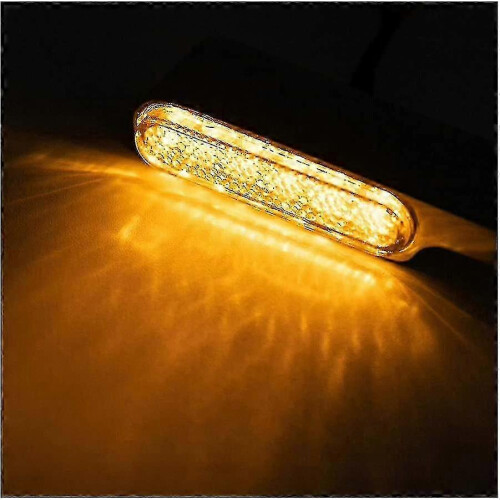 LED-Blinker für Roller – Schwarz, 2 Stück, Motorradblinker 2