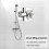 Wall Mount Shower Head Holder with Strong Suction for Secure Fit 2