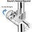 Wall Mount Shower Head Holder with Strong Suction for Secure Fit 3