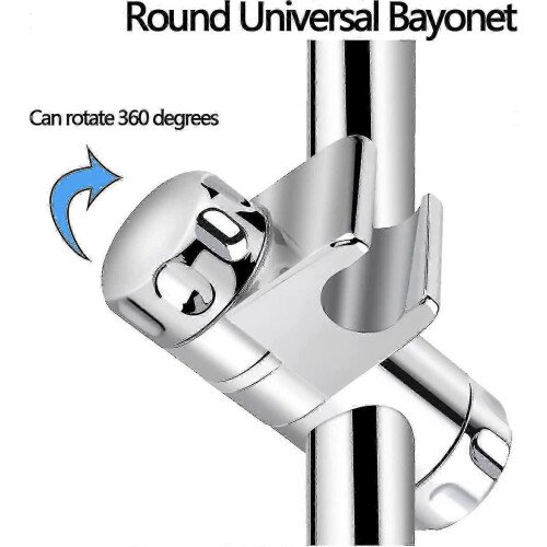 Wall Mount Shower Head Holder with Strong Suction for Secure Fit 2