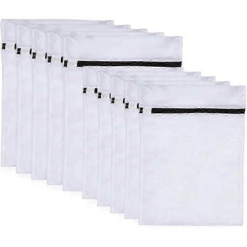 10 Pack Laundry Bags for Delicates - Washing Machine Safe