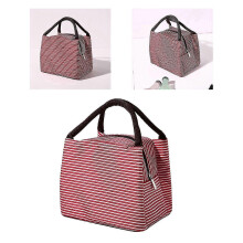 Sac isotherme de voyage rouge, grande capacité, pliable et portable