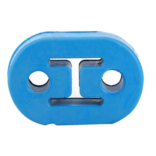 Universal 12mm Exhaust Hangers Blue Silicone 4PCS Short 2