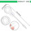 Freezer Refrigerator Drain Cleaning Tool, 2pcs Universal Plastic Plunger for Drain Hole 2