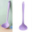 Mestolo ergonomico in silicone - Resistente al calore per cucinare e servire 4