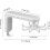 Kitchen Utensil Rack, Rotating Kitchen Holder With 8 Hooks, Multifunctional Spatula Rack For Kitchen Utensils, Tools, Towel 3
