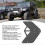Jeep Wrangler JK Gasoline Locking Hinge Bracket Set 3