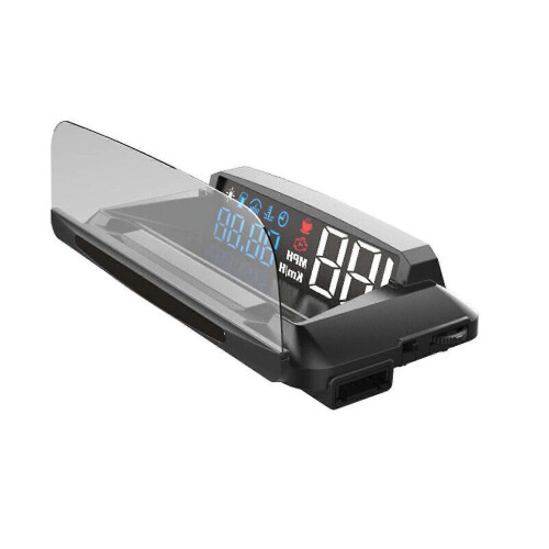 L3 Hud Head-up Display Warning Car Digital Satellite Time Obd2 Speedometerks 2