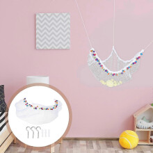 Toys Storage Net Stuffed Animals Net Toy Net Holder Corner Organizer Net Hammock