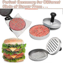 300 carrés de papier sulfurisé antiadhésif pour hamburgers, idéal pour la présentation des aliments.