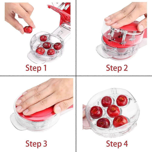 Cherry Tongs Cherry Remover - 6 Cherries 2