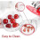 Cherry Tongs Cherry Remover - 6 Cherries 5
