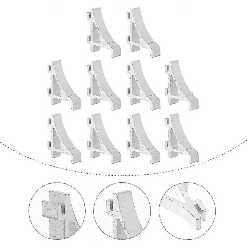 Refrigerator Shelf Clips Aluminum Durable Support 20pcs 2