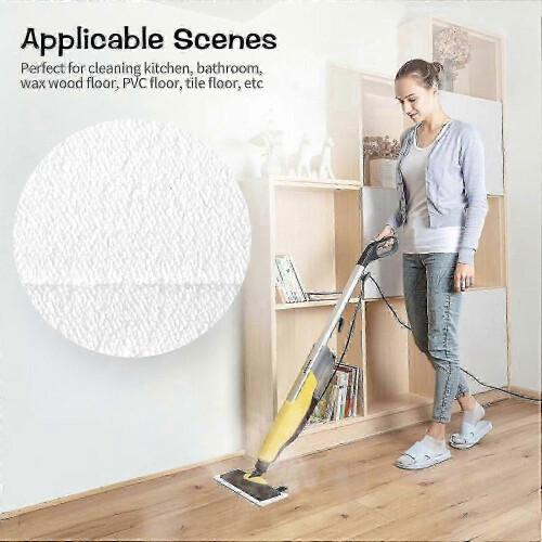 Cleaning pads for Karcher steam cleaner - 5 Pack replacement accessories for Easyfix models 1