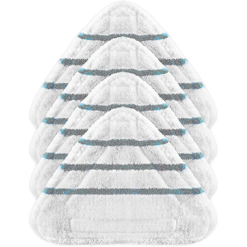 Microfiber steam mop covers for Silvercrest, pack of 4 replacement pads