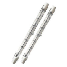 Lampadina alogena R7s da 118 mm per illuminazione domestica, tubo lineare dimmerabile da 500 W, luce bianca calda