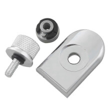 Kit de tuercas y tornillos para la pestaña del perno del asiento del guardabarros trasero para Harley Sportster XL 883 1200 Dyna Softail Touring.