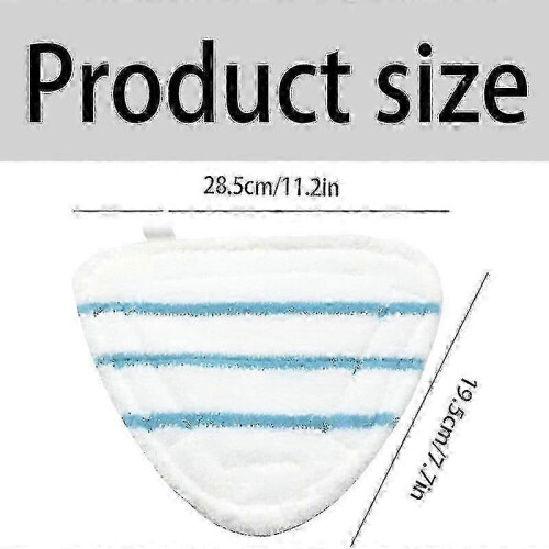 Microfiber steam mop covers for Silvercrest, pack of 4 replacement pads 2