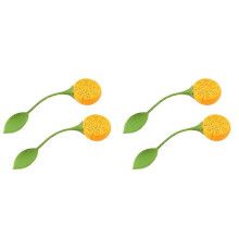 Infuseur à thé en silicone pour thé en vrac, citron