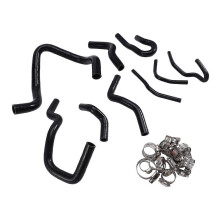 Kit de durites de radiateur, accessoires auto compatibles avec D15 D16 SOHC EG/EK (1992-2000), noir