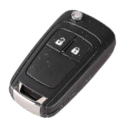 Étui pliable pour clé télécommande Opel 2 boutons Hu100