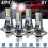H7 LED Bulb Conversion Kit for Auto Headlights, 4 Bulbs High Low Beam, 6000K White 3