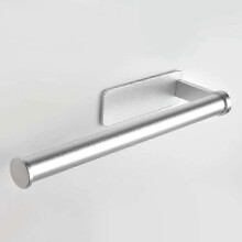 Wandmontierter Küchenpapierhalter ohne Bohren, robuste Aufbewahrungsmöglichkeit aus Aluminium