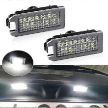 LED osvetlenie evidenčného čísla pre Maserati Levante, jednoduchá inštalácia pre osvetlenie zadného evidenčného čísla