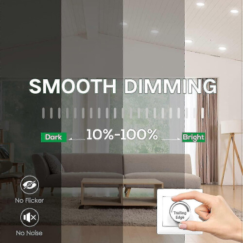 LED downlight 12pcs energy-efficient 7W recessed ceiling spot light 2