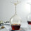 Bicchiere da vino a stelo lungo capovolto, bicchieri da vino con stelo originale 5