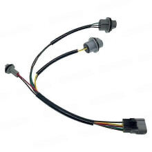 Kabelbaum für linke oder rechte Rückleuchte, kompatibel mit Toyota Tundra (2007–2014), Teilenummer: 81555-0C070 81565-0C070