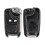 Étui pliable pour clé télécommande Opel 2 boutons Hu100 2