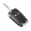 Étui pliable pour clé télécommande Opel 2 boutons Hu100 3