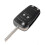 Étui pliable pour clé télécommande Opel 2 boutons Hu100 4