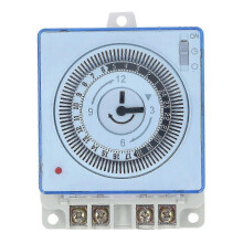 Quick connect timer switch for exhaust system 24 hour automatic