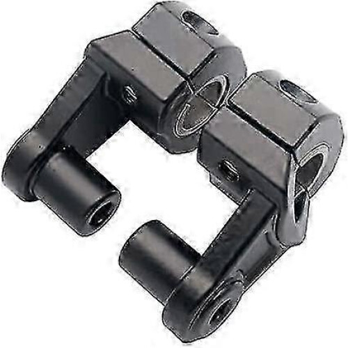 Motorcycle handlebar clamp for 11/8" 28mm bars - Universal riser kit