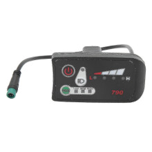 Electric bike LED display meter for 22.2mm handlebars modification