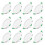 LED downlight 12pcs energy-efficient 7W recessed ceiling spot light 1