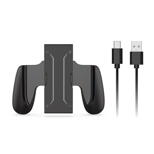 Charging Grip for  2  Controller Charger with USB-C Cable and Charge Indicator Gamepad Support Bracket