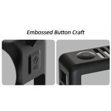 Silicone Protective Case for OSMO ACTION 5 Pro Scratch-Resistant Anti-Collision Camera Protector Orange