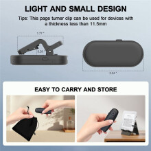 Page Turner for TikTok Page Turner Clicker for Paperwhite Oasis Kobo EReaders for Android Tablets Reading Novels