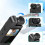 Caméra HD Portable, Enregistreur Vidéo Numérique, Petite Caméra Corporelle, Caméscopes Infrarouges de Sport de Nuit DV, Version 2K 8