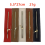 (Beige) 27cm Long Solid Leather Zipper for Handbag Crochet Bag Hardware Practical Sewing Accessory 2