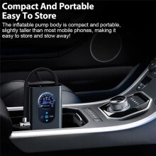 Car Air Pump Digital Tire Inflator Portable Car Air Compressor Pump for Auto Car Motorcycle Bicycle Tire Inflatable