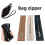 (Brown) 27cm Long Solid Leather Zipper for Handbag Crochet Bag Hardware Practical Sewing Accessory 4